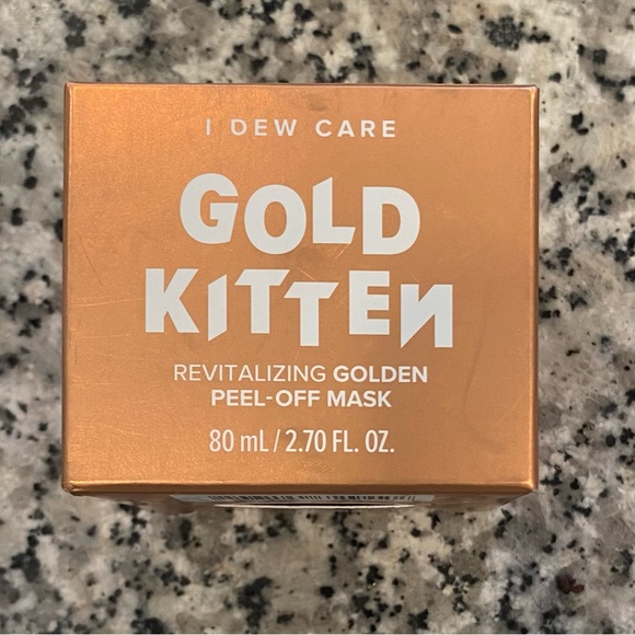 I Dew Care Gold Kitten Revitalizing Golden Face Mask - Picture 8 of 9